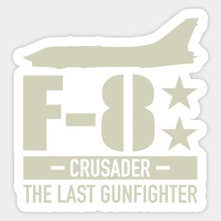 F-8 Crusader Sticker